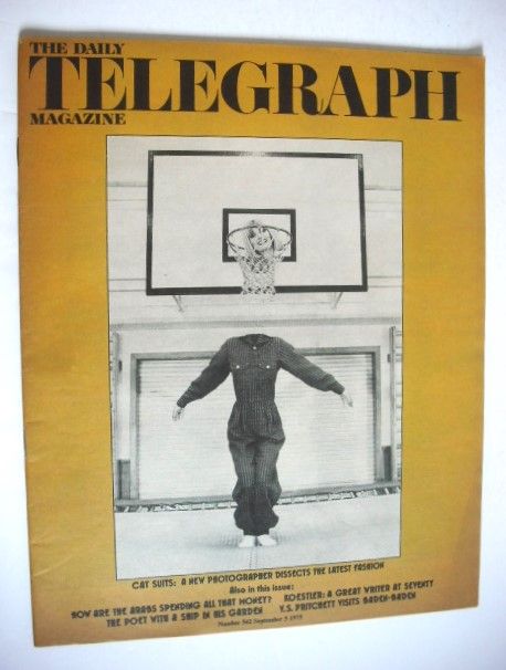 The Daily Telegraph magazine - Cat Suits cover (5 September 1975)