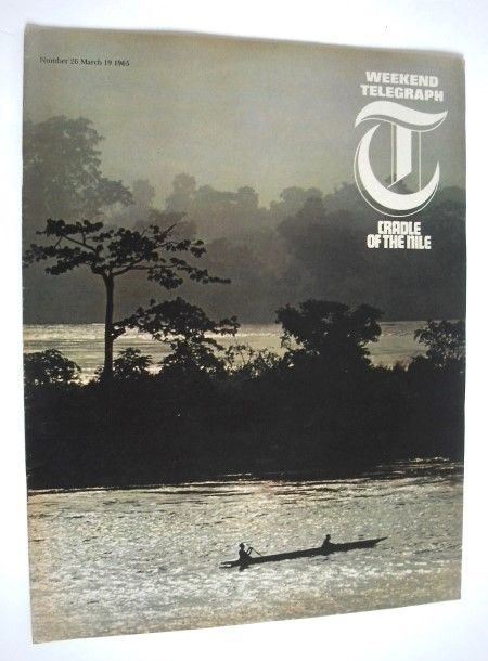 Weekend Telegraph magazine - Cradle of the Nile cover (19 March 1965)