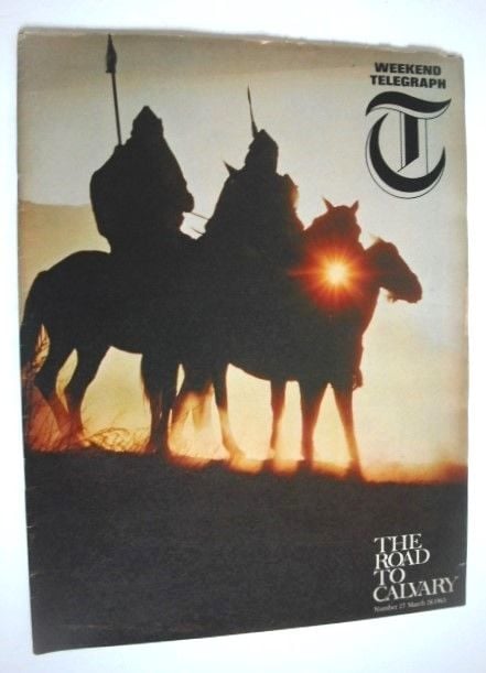 Weekend Telegraph magazine - The Road to Calvary cover (26 March 1965)