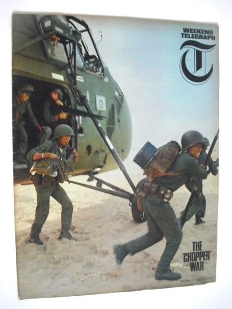 <!--1965-04-23-->Weekend Telegraph magazine - The Chopper War cover (23 Apr