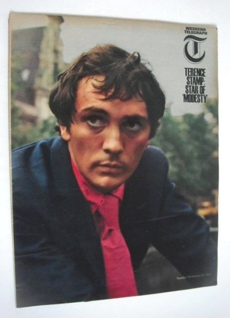 <!--1965-10-29-->Weekend Telegraph magazine - Terence Stamp cover (29 Octob