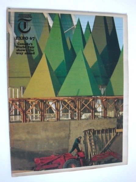 Weekend Telegraph magazine - Expo 67 cover (11 November 1966)