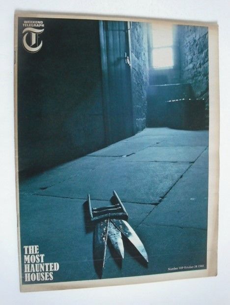 Weekend Telegraph magazine - The Most Haunted Houses cover (28 October 1966)