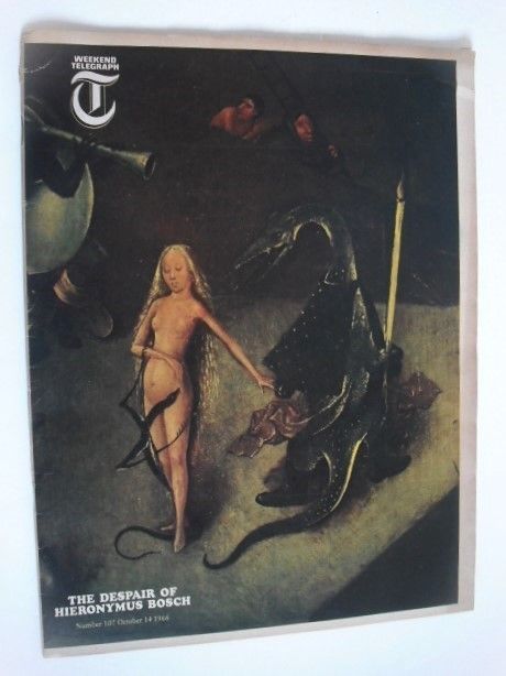 Weekend Telegraph magazine - The Despair Of Hieronymus Bosch cover (14 October 1966)