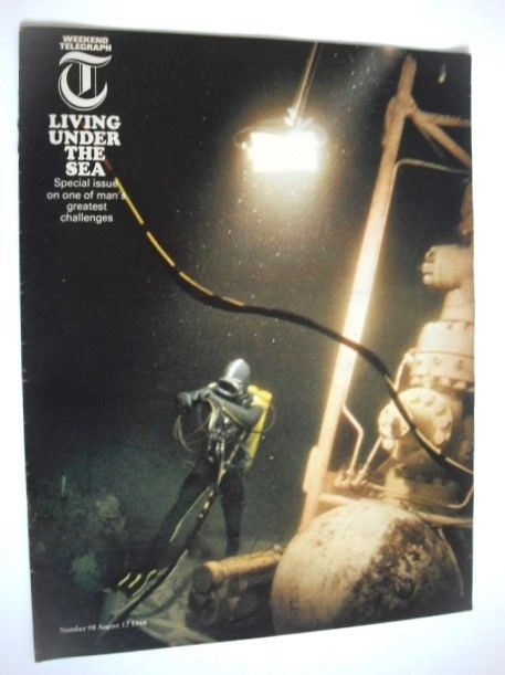 Weekend Telegraph magazine -  Living Under The Sea cover (12 August 1966)