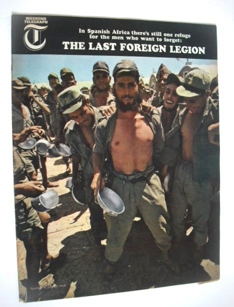 Weekend Telegraph magazine - The Last Foreign Legion cover (29 July 1966)