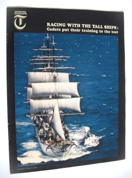 Weekend Telegraph magazine - Racing With The Tall Ships cover (8 July 1966)