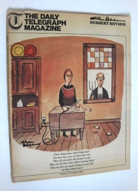 The Daily Telegraph magazine - Nursery Rhymes cover (6 October 1967)