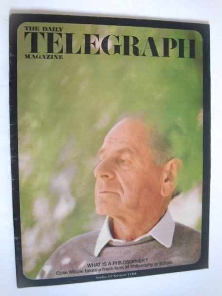 The Daily Telegraph magazine - Sir Karl Popper cover (1 November 1968)