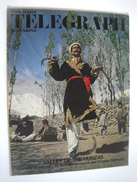 The Daily Telegraph magazine - Valley of the Hunzas cover (11 October 1968)