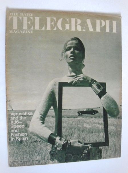 <!--1968-09-27-->The Daily Telegraph magazine - Veruschka cover (27 Septemb