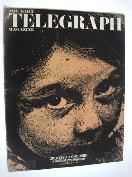 The Daily Telegraph magazine - Cruelty cover (5 July 1968)