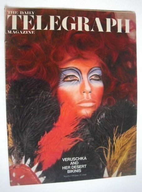 <!--1968-06-21-->The Daily Telegraph magazine - Veruschka cover (21 June 19