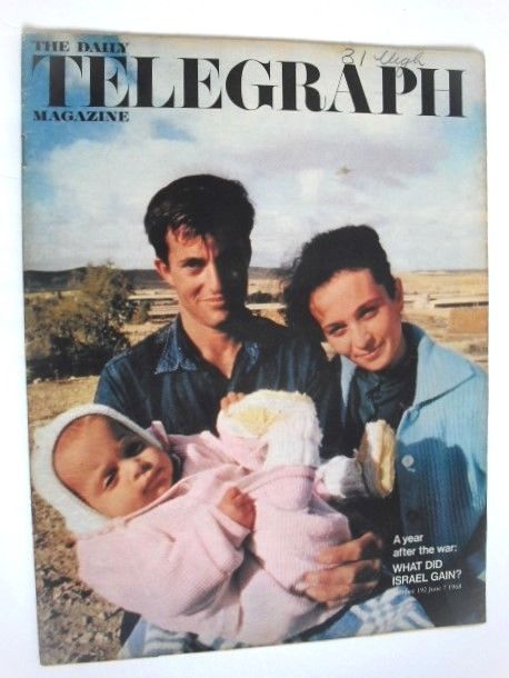 The Daily Telegraph magazine - What Did Israel Gain cover (7 June 1968)