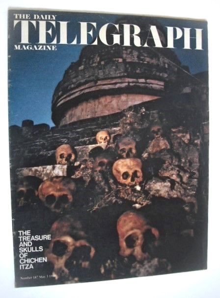 The Daily Telegraph magazine - Treasure and Skulls cover (3 May 1968)