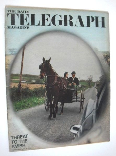 <!--1968-04-26-->The Daily Telegraph magazine - Threat To The Amish cover (