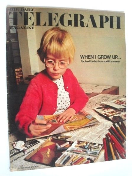 The Daily Telegraph magazine - Rachael Herbert cover (15 March 1968)