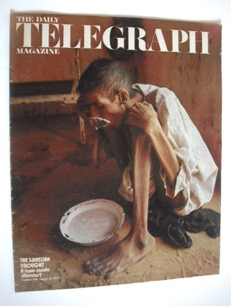 The Daily Telegraph magazine - The Samelian Drought cover (16 August 1974)