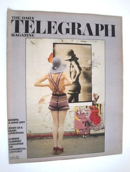 The Daily Telegraph magazine - Shorts cover (16 April 1971)