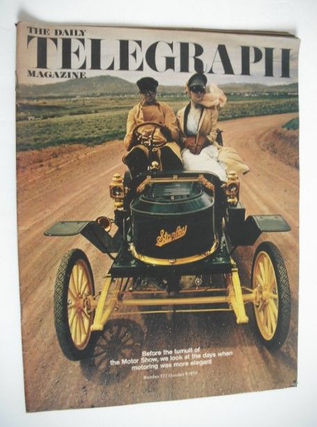 <!--1970-10-09-->The Daily Telegraph magazine - Stanley Steamer cover (9 Oc