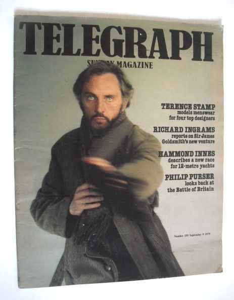 <!--1979-09-09-->The Sunday Telegraph magazine - Terence Stamp cover (9 Sep