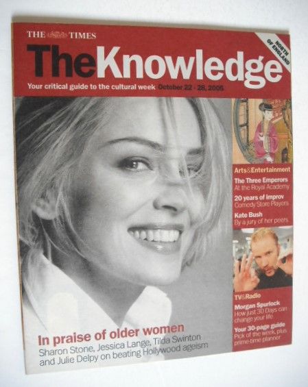 <!--2005-10-22-->The Knowledge magazine - 22-28 October 2005 - Sharon Stone