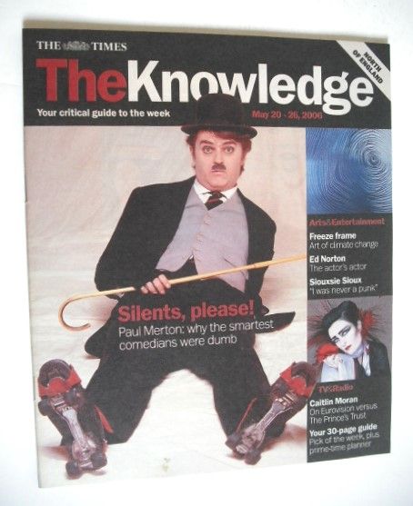 The Knowledge magazine - 20-26 May 2006 - Paul Merton cover