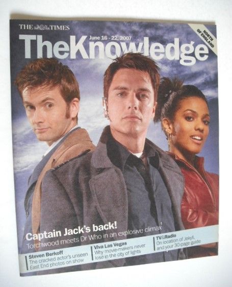 <!--2007-06-16-->The Knowledge magazine - 16-22 June 2007 - David Tennant, 