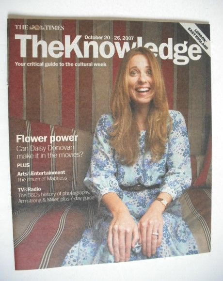 <!--2007-10-20-->The Knowledge magazine - 20-26 October 2007 - Daisy Donova