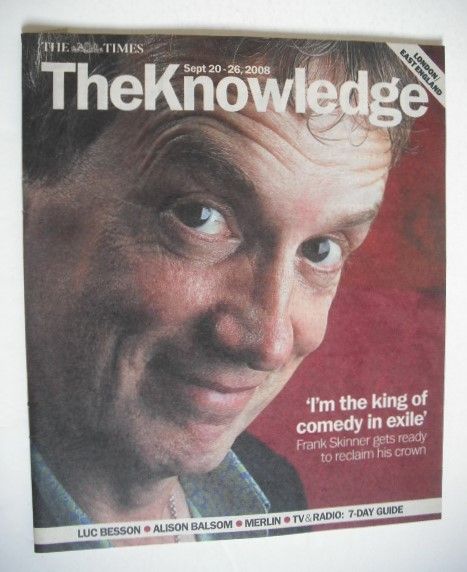<!--2008-09-20-->The Knowledge magazine - 20-26 September 2008 - Frank Skin