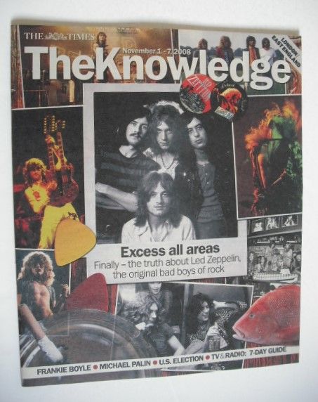<!--2008-11-01-->The Knowledge magazine - 1-7 November 2008 - Led Zeppelin 