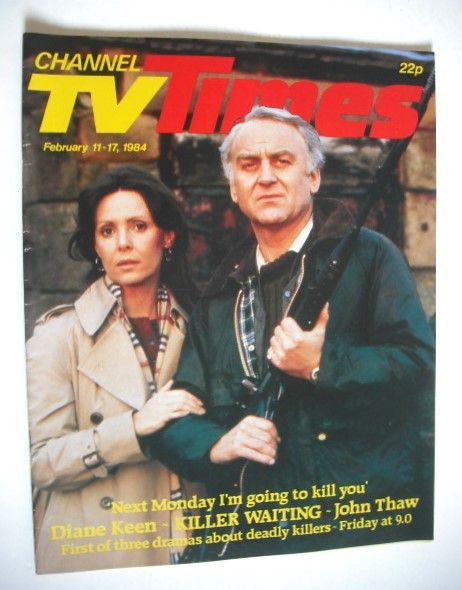 CTV Times magazine - 11-17 February 1984 - Diane Keen and John Thaw cover