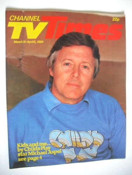 CTV Times magazine - 31 March - 6 April 1984 - Michael Aspel cover