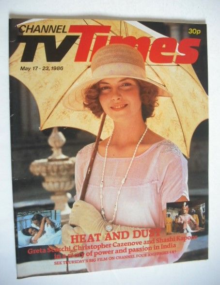 CTV Times magazine - 17-23 May 1986 - Greta Scacchi cover