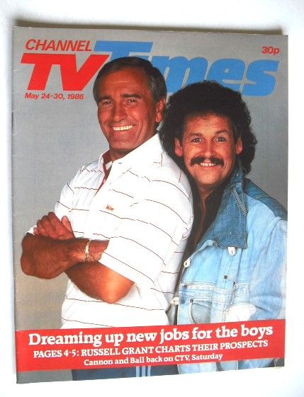 <!--1986-05-24-->CTV Times magazine - 24-30 May 1986 - Tommy Cannon and Bob