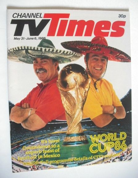 CTV Times magazine - 31 May - 6 June 1986 - World Cup 86 cover