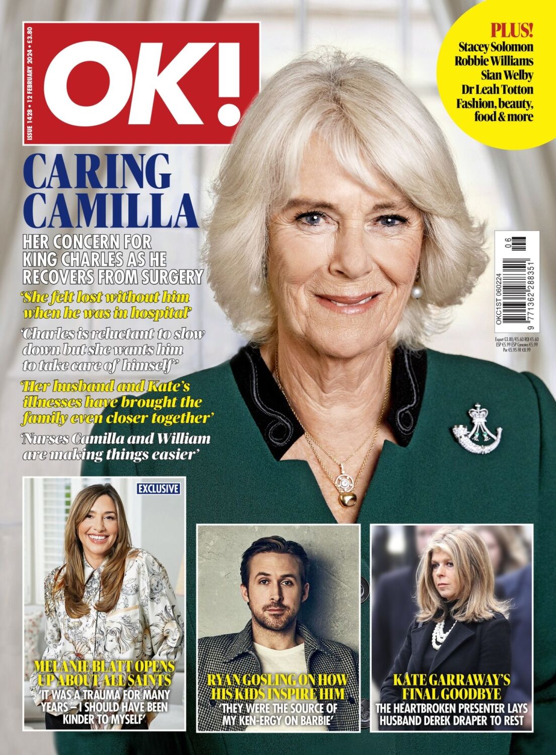 <!--2024-02-12-->OK! magazine - Queen Camilla cover (12 February 2024 - Iss