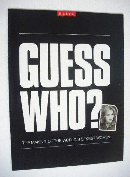 MAXIM supplement - Guess Who?