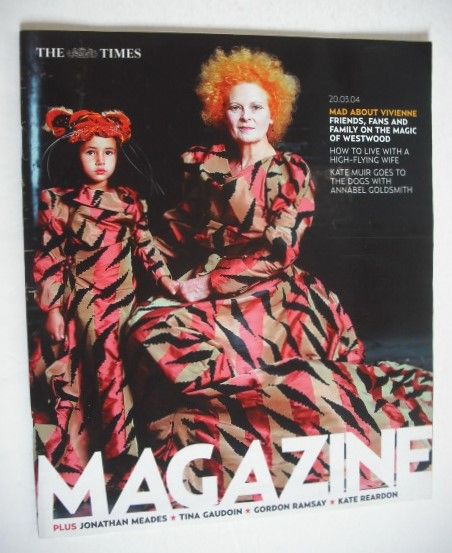 <!--2004-03-20-->The Times magazine - Vivienne Westwood cover (20 March 200