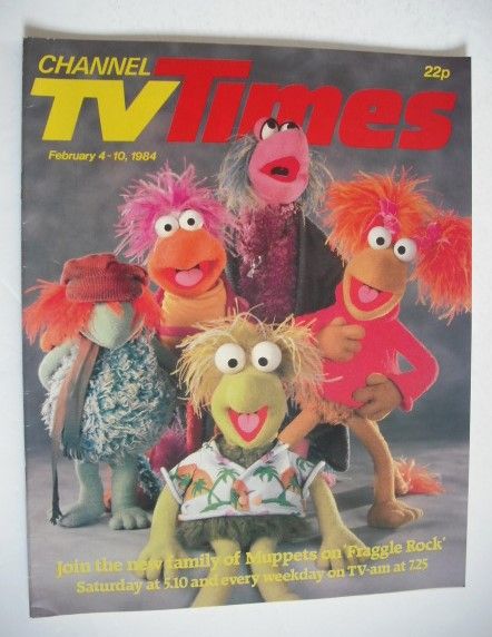 CTV Times magazine - 4-10 February 1984 - Fraggle Rock cover