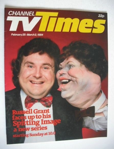 CTV Times magazine - 25 February - 2 March 1984 - Russell Grant cover