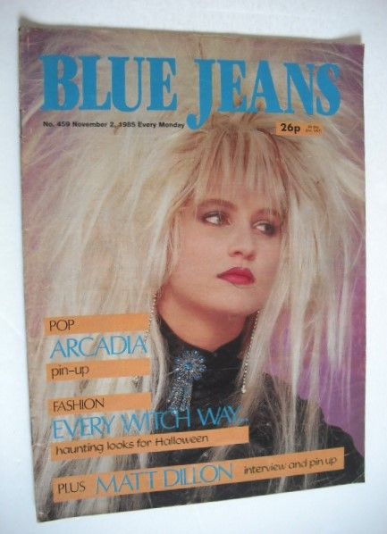 <!--1985-11-02-->Blue Jeans magazine (2 November 1985 - Issue 459)
