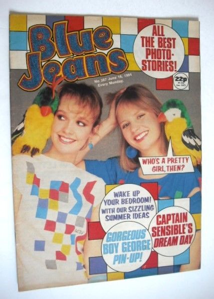 <!--1984-06-16-->Blue Jeans magazine (16 June 1984 - Issue 387)