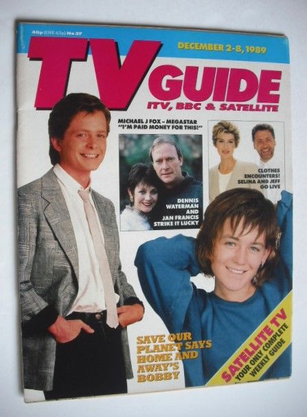TV Guide magazine - 2-8 December 1989