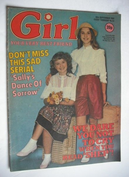 <!--1981-09-19-->Girl magazine - 19 September 1981