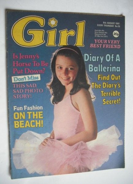 <!--1981-08-08-->Girl magazine - 8 August 1981