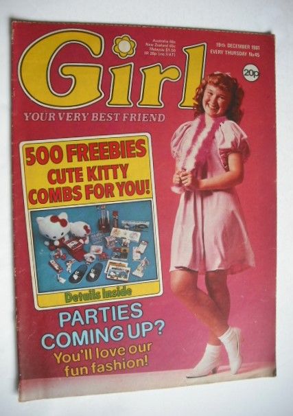 <!--1981-12-19-->Girl magazine - 19 December 1981
