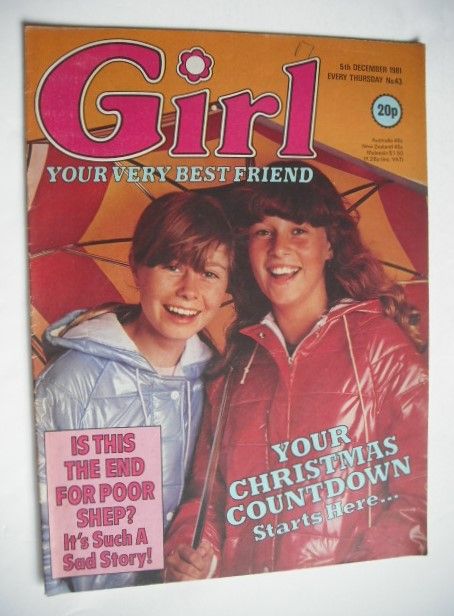 Girl magazine - 5 December 1981