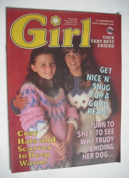 <!--1981-11-21-->Girl magazine - 21 November 1981