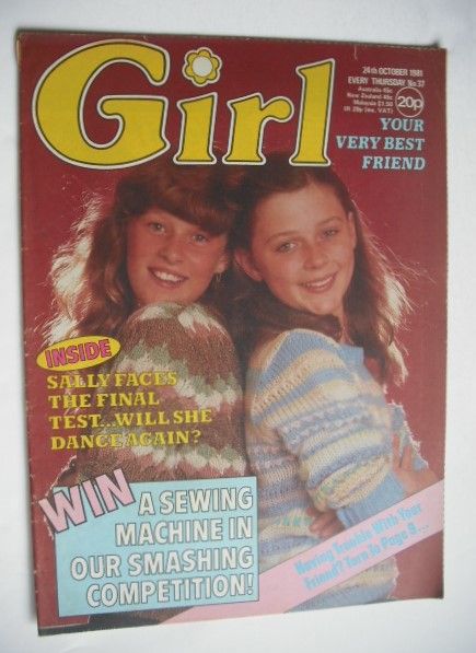 <!--1981-10-24-->Girl magazine - 24 October 1981